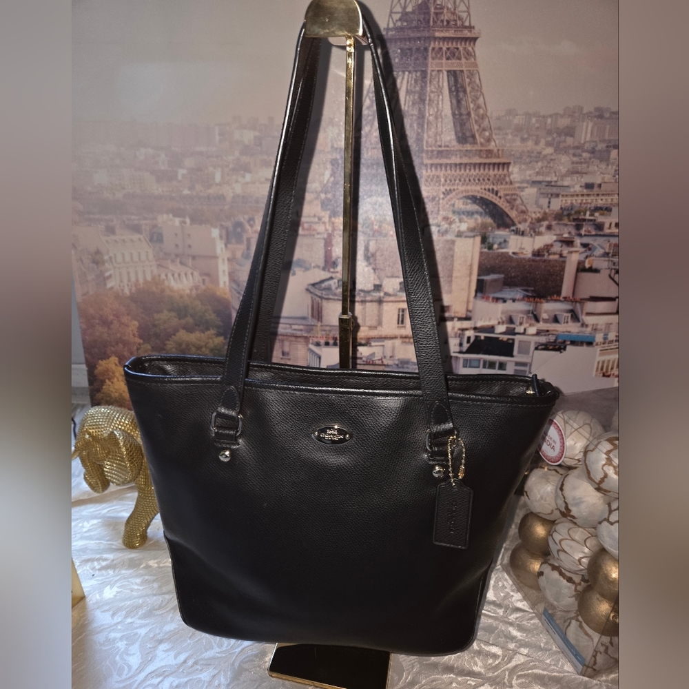 Coach Crossgrain Leather Tote